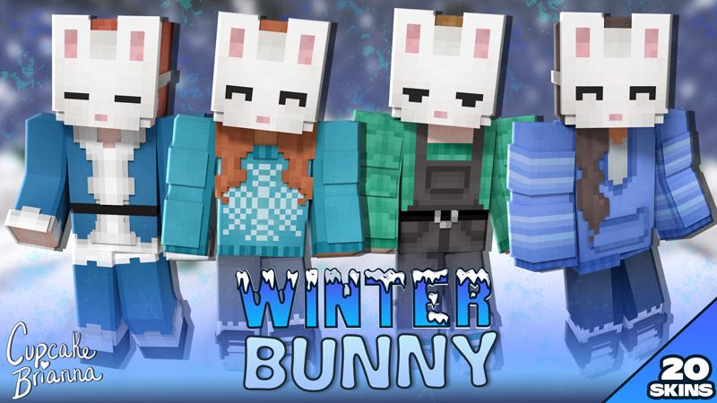 Winter Bunny HD Skin Pack by CupcakeBrianna | CHUNK - Minecraft Bedrock ...