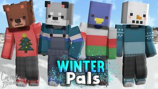 Thumbnail of the Minecraft Bedrock Marketplace product Winter Pals HD Skin Pack created by CupcakeBrianna.