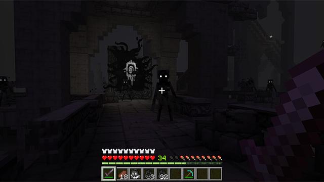 Screenshot of the Minecraft Bedrock Marketplace product Abyss Dimension created by Cyclone.
