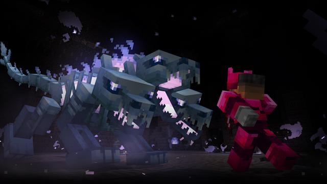 Screenshot of the Minecraft Bedrock Marketplace product Abyss Dimension created by Cyclone.