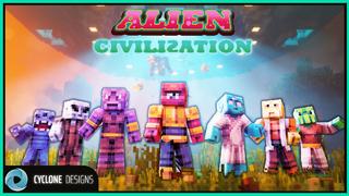 Thumbnail of the Minecraft Bedrock Marketplace product Alien Civilization created by Cyclone.