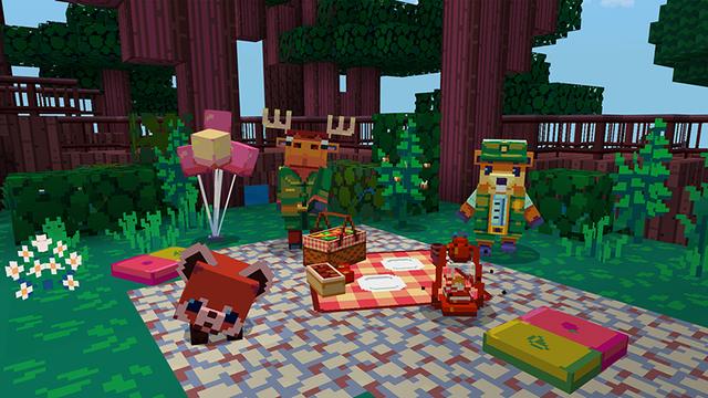 Screenshot of the Minecraft Bedrock Marketplace product Animal Camp created by Cyclone.