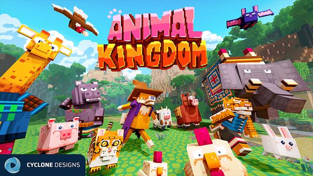 Thumbnail of the Minecraft Bedrock Marketplace product Animal Kingdom Mash-Up created by Cyclone.