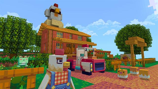 Screenshot of the Minecraft Bedrock Marketplace product Animal Ville created by Cyclone.