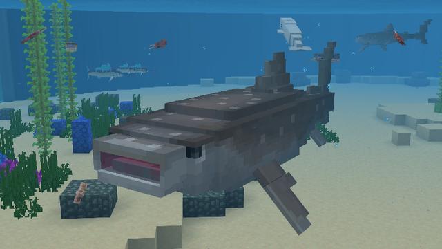 Screenshot of the Minecraft Bedrock Marketplace product Aquatic Life created by Cyclone.