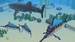 Screenshot of the Minecraft Bedrock Marketplace product Aquatic Life created by Cyclone.