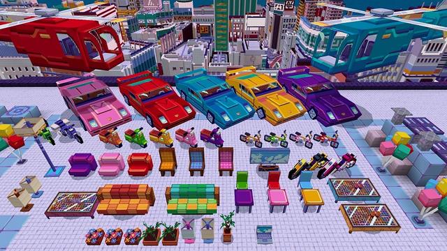 Screenshot of the Minecraft Bedrock Marketplace product City Skyline created by Cyclone.