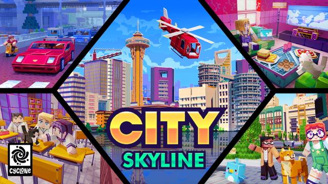 Thumbnail of the Minecraft Bedrock Marketplace product City Skyline created by Cyclone.