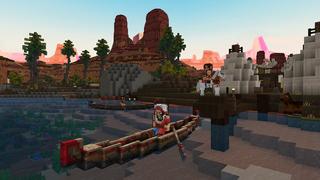 Screenshot of the Minecraft Bedrock Marketplace product Cowboy Country created by Cyclone.