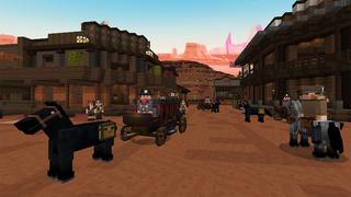 Screenshot of the Minecraft Bedrock Marketplace product Cowboy Country created by Cyclone.