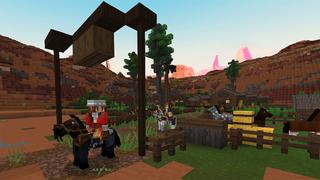 Screenshot of the Minecraft Bedrock Marketplace product Cowboy Country created by Cyclone.