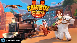 Thumbnail of the Minecraft Bedrock Marketplace product Cowboy Country created by Cyclone.