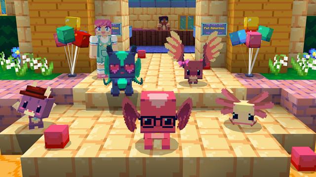 Screenshot of the Minecraft Bedrock Marketplace product Cute Pets created by Cyclone.