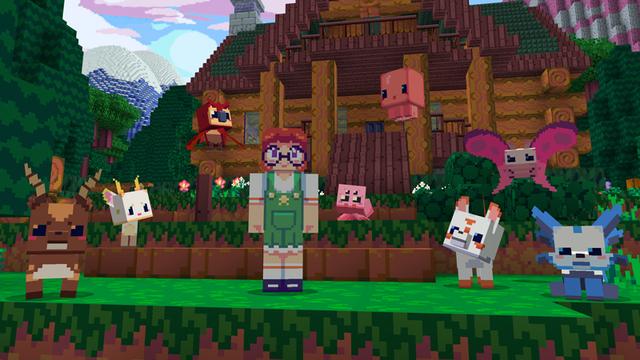 Screenshot of the Minecraft Bedrock Marketplace product Cute Pets created by Cyclone.