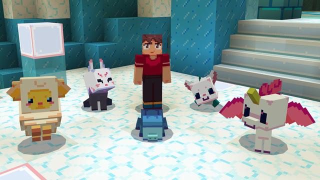 Screenshot of the Minecraft Bedrock Marketplace product Cute Pets created by Cyclone.