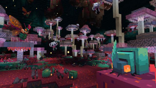 Screenshot of the Minecraft Bedrock Marketplace product Deep Cave created by Cyclone.