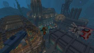 Screenshot of the Minecraft Bedrock Marketplace product Deep Sea Mash-Up created by Cyclone.