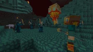 Screenshot of the Minecraft Bedrock Marketplace product Deep Sea Mash-Up created by Cyclone.