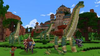 Screenshot of the Minecraft Bedrock Marketplace product Dinosaur Expansion created by Cyclone.
