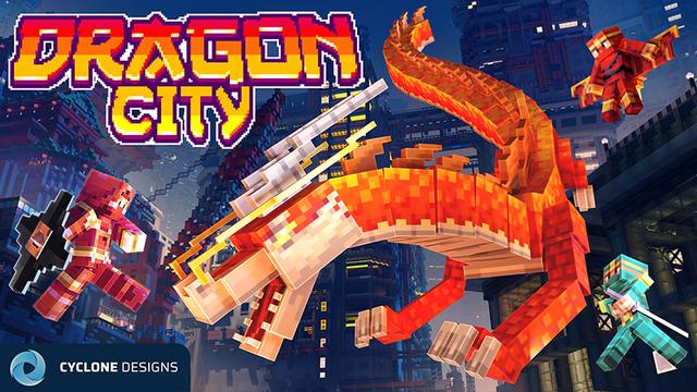 Thumbnail of the Minecraft Bedrock Marketplace product Ciudad Dragón created by Cyclone.