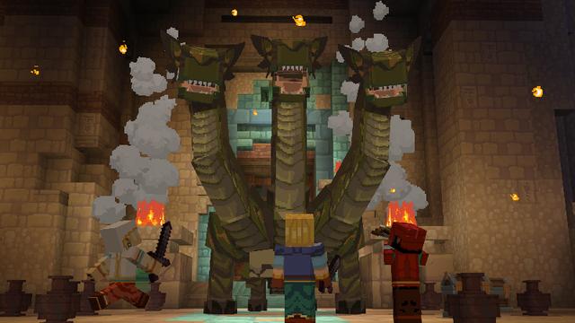 Screenshot of the Minecraft Bedrock Marketplace product Dragon Expansion created by Cyclone.