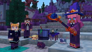 Screenshot of the Minecraft Bedrock Marketplace product Heroes of Magic created by Cyclone.