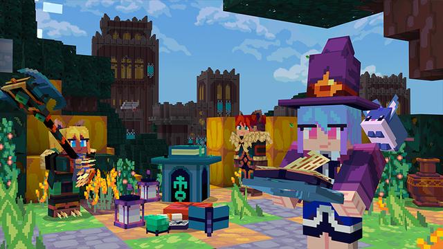Screenshot of the Minecraft Bedrock Marketplace product Heroes of Magic created by Cyclone.