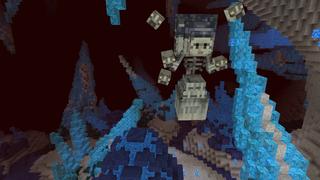 Screenshot of the Minecraft Bedrock Marketplace product Ice Nether created by Cyclone.