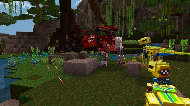 Screenshot of the Minecraft Bedrock Marketplace product Jurassic Steel created by Cyclone.