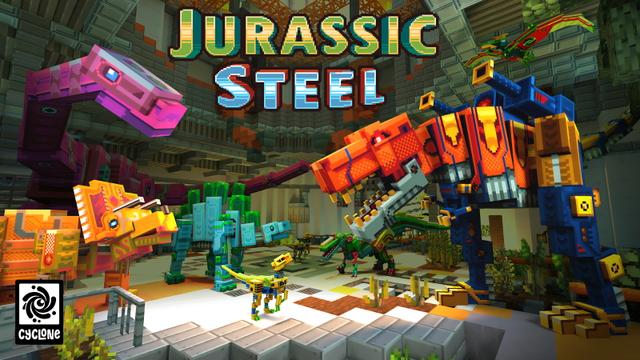 Thumbnail of the Minecraft Bedrock Marketplace product Jurassic Steel created by Cyclone.