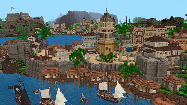 Screenshot of the Minecraft Bedrock Marketplace product Legendary Seas created by Cyclone.