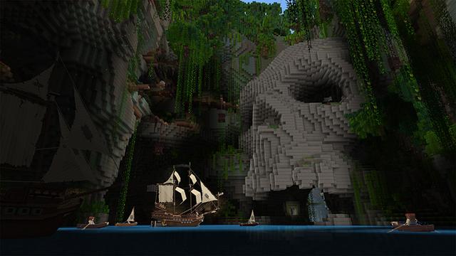Screenshot of the Minecraft Bedrock Marketplace product Legendary Seas created by Cyclone.