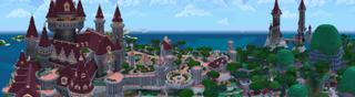 Panorama of the Minecraft Bedrock Marketplace product Magic School created by Cyclone.