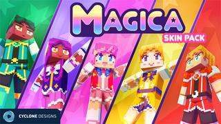 Thumbnail of the Minecraft Bedrock Marketplace product Magica Skin Pack created by Cyclone.