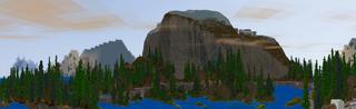 Panorama of the Minecraft Bedrock Marketplace product Mine Rescue created by Cyclone.