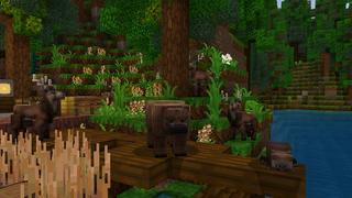 Screenshot of the Minecraft Bedrock Marketplace product Mine Rescue created by Cyclone.