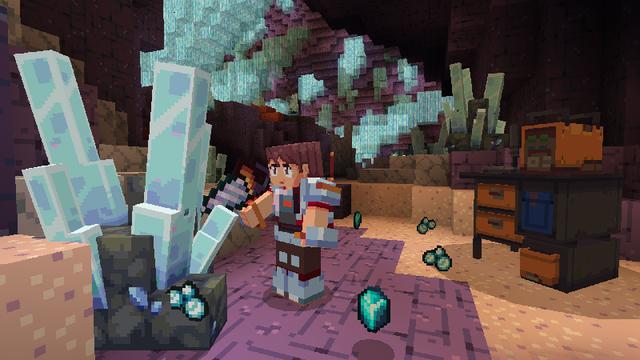 Screenshot of the Minecraft Bedrock Marketplace product Mining Expansion created by Cyclone.