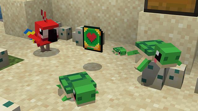 Screenshot of the Minecraft Bedrock Marketplace product Mob Pets Add-On created by Cyclone.