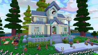 Screenshot of the Minecraft Bedrock Marketplace product My Town created by Cyclone.