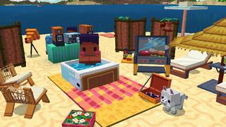 Screenshot of the Minecraft Bedrock Marketplace product My Town created by Cyclone.