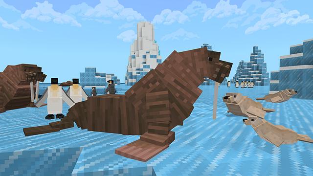 Screenshot of the Minecraft Bedrock Marketplace product Ocean Expansion created by Cyclone.