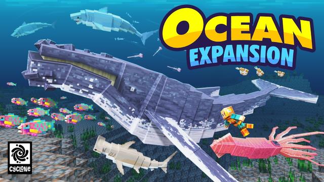 Thumbnail of the Minecraft Bedrock Marketplace product Ocean Expansion created by Cyclone.