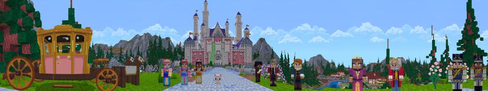 Panorama of the Minecraft Bedrock Marketplace product Palace Furniture created by Cyclone.