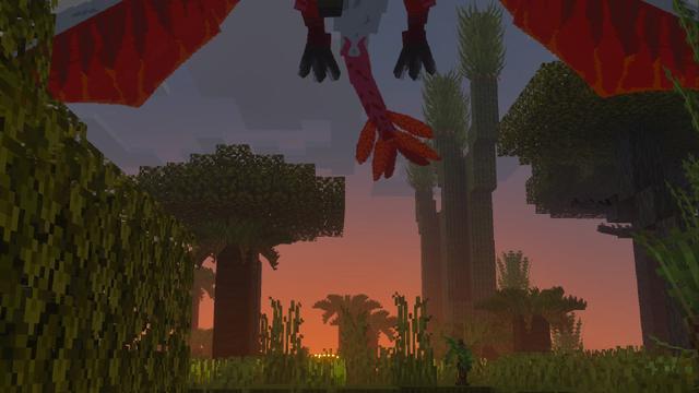 Screenshot of the Minecraft Bedrock Marketplace product Primal Overworld created by Cyclone.