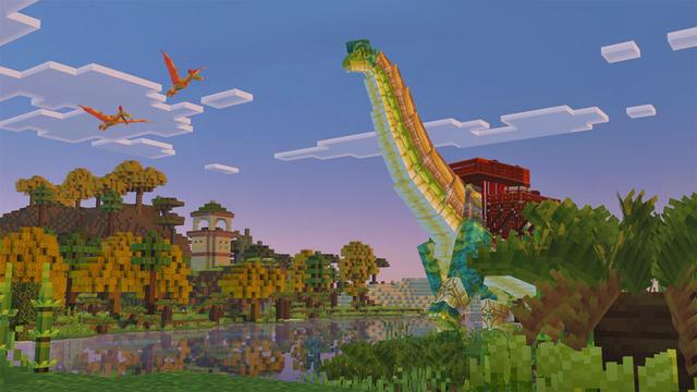 Screenshot of the Minecraft Bedrock Marketplace product Primal Overworld created by Cyclone.