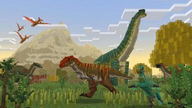 Screenshot of the Minecraft Bedrock Marketplace product Primal Overworld created by Cyclone.