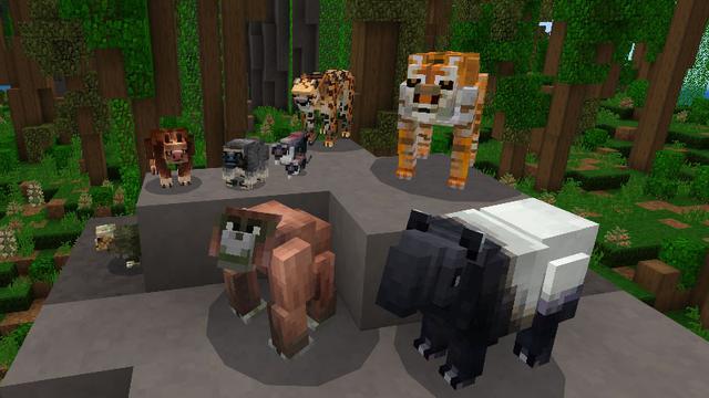 Screenshot of the Minecraft Bedrock Marketplace product Safari World created by Cyclone.