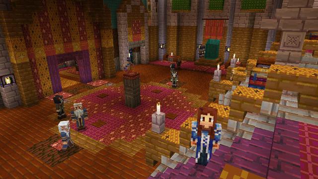 Screenshot of the Minecraft Bedrock Marketplace product School of Magic created by Cyclone.