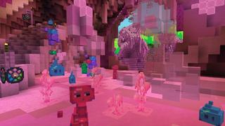 Screenshot of the Minecraft Bedrock Marketplace product Slimetopia created by Cyclone.