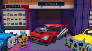 Screenshot of the Minecraft Bedrock Marketplace product Ultra Cars created by Cyclone.